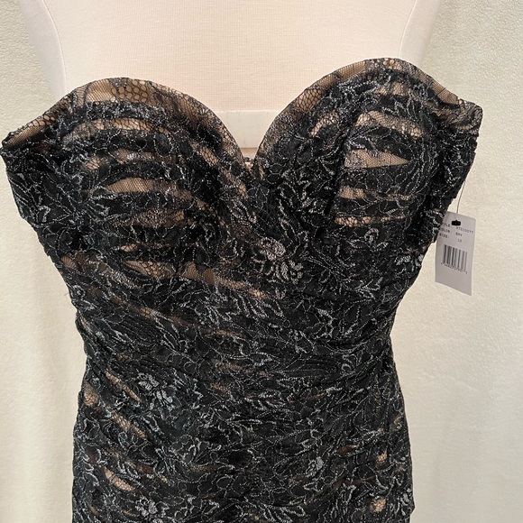 Vicky Tiel Strapless Cocktail Dress - Picture 2 of 11